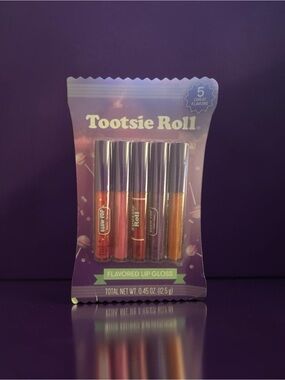 Tootsie Roll Lip Gloss Set - 5 flavors